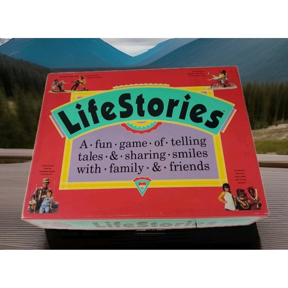 VINTAGE LifeStories Board Game COMPLETE Talicor 1992 Life Stories Family EUC